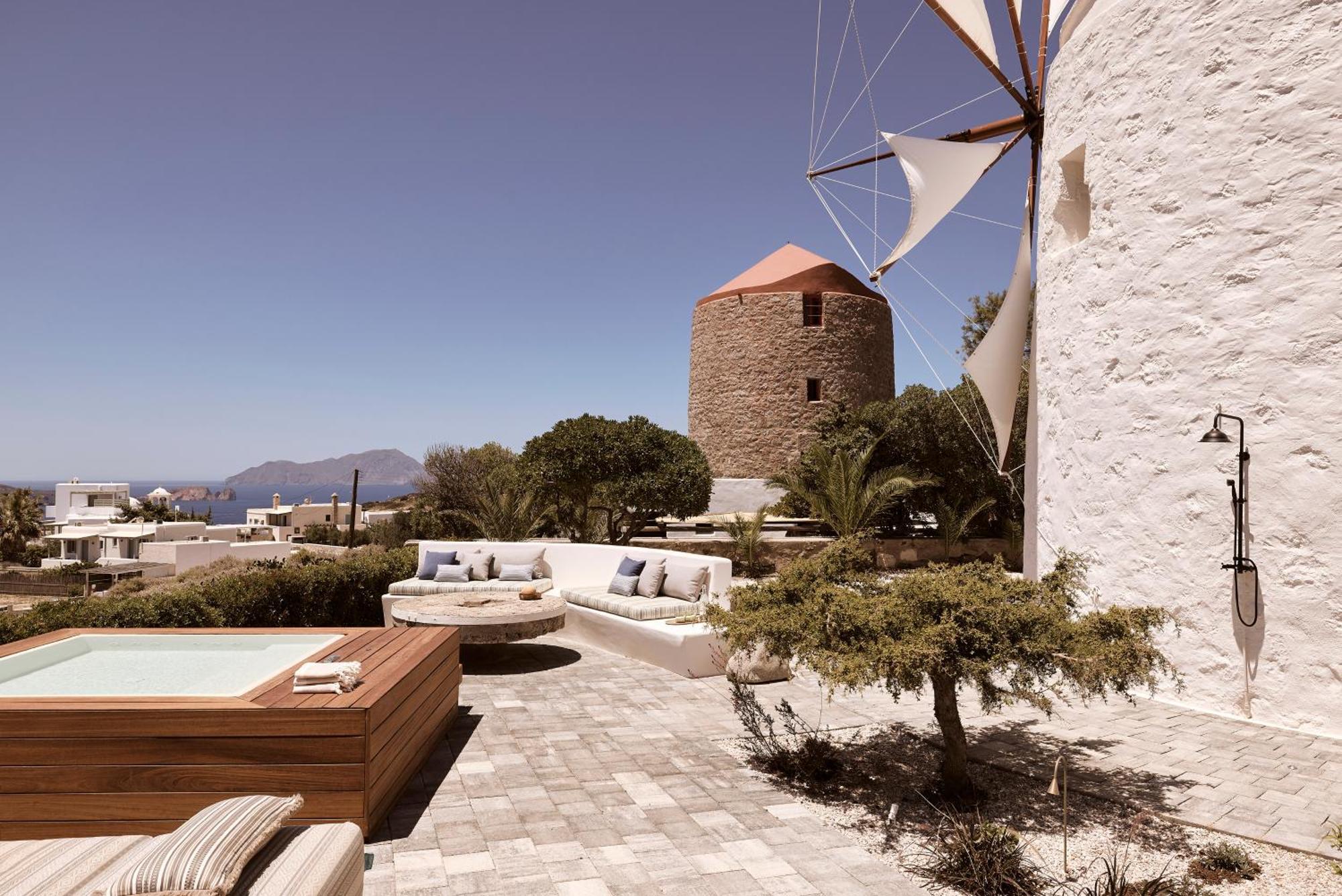 Windmill Karamitsos Since 1859 Apartman Tripití Kültér fotó