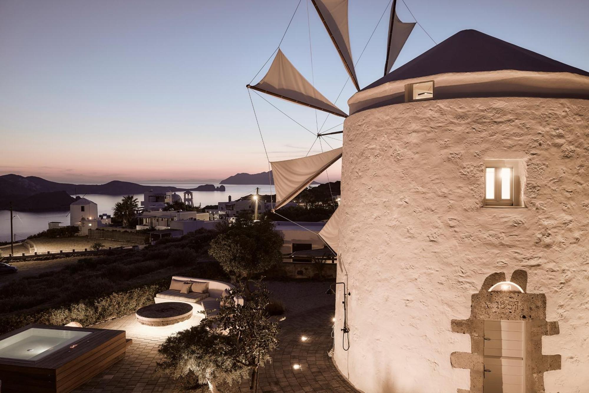 Windmill Karamitsos Since 1859 Apartman Tripití Kültér fotó