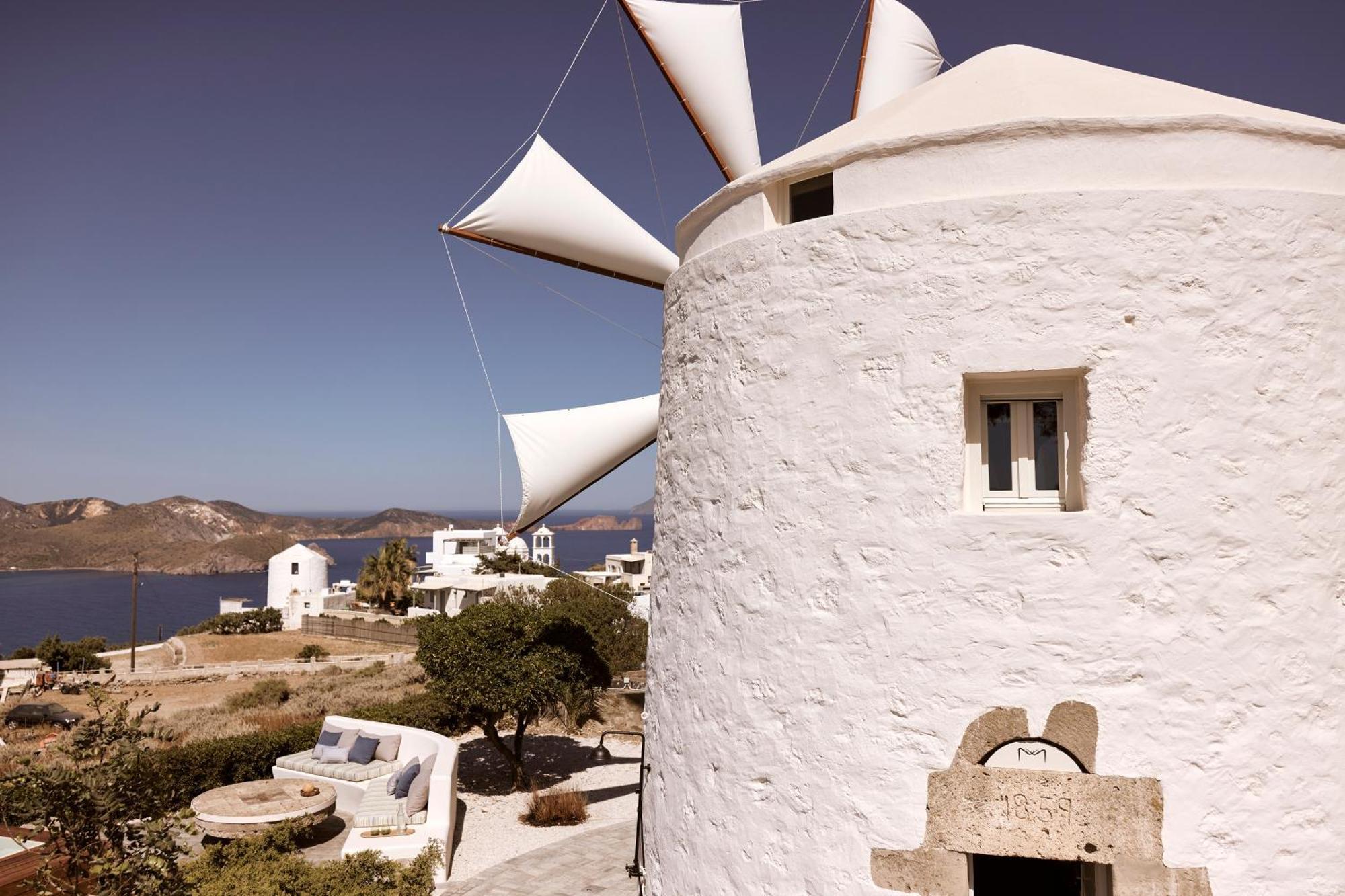 Windmill Karamitsos Since 1859 Apartman Tripití Kültér fotó