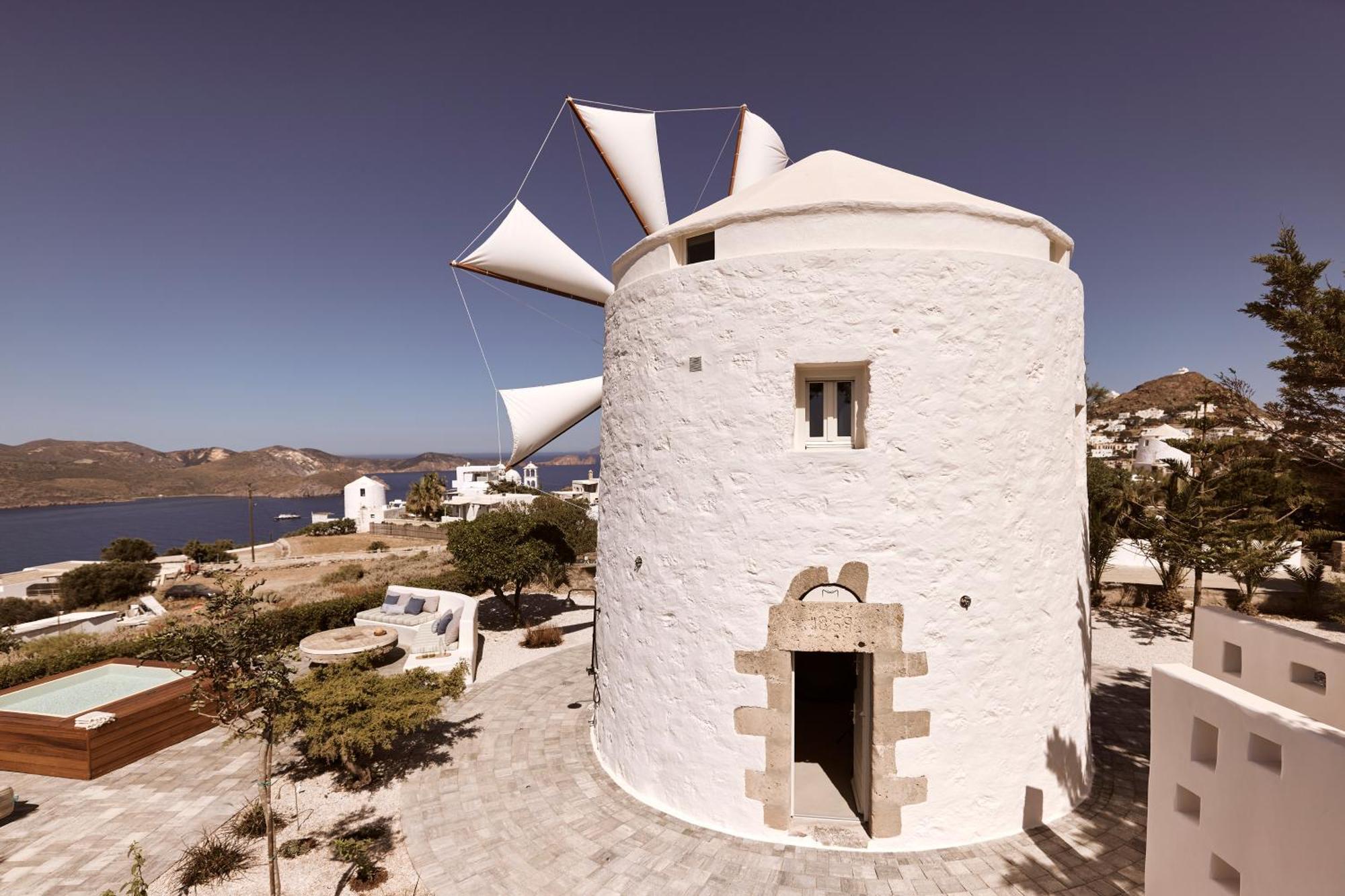 Windmill Karamitsos Since 1859 Apartman Tripití Kültér fotó